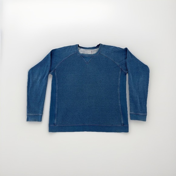 Visvim Other - Visvim Indigo Artisan Crewneck Sweatshirt Natural Dye Japan Pullover Size 4